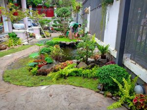 Mẫu tiểu cảnh sân vườn biệt thự đẹp